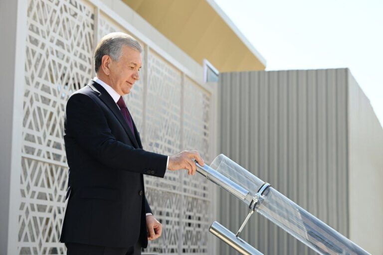 Shavkat Mirziyoyev O‘zbekiston Milliy muzeyi qurilishiga tamal toshi qo‘ydi