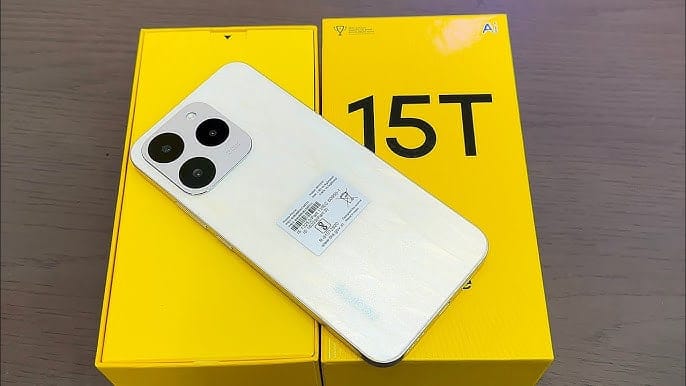 Realme 15T 7000 mA/soatli batareya bilan taqdim etiladi