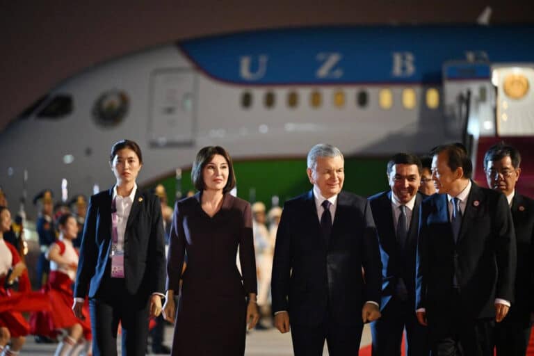 Prezident Xitoyda qanday kutib olindi