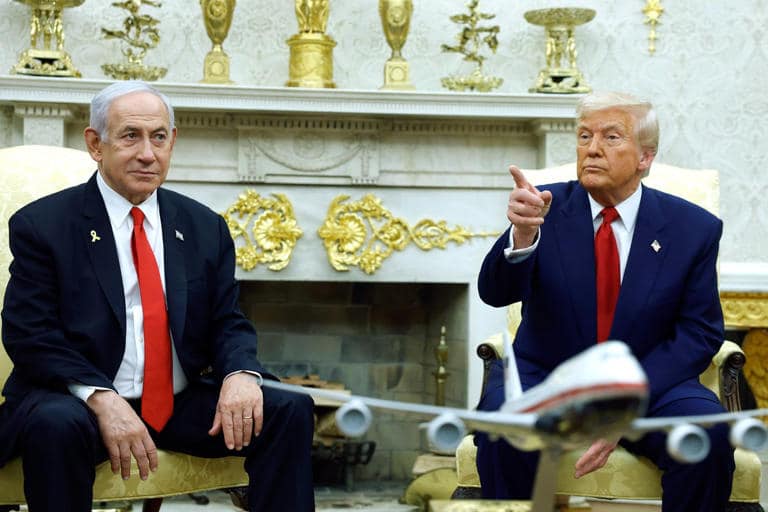 Trump, Netanyahu in Heated Call Over Gaza Starvation Claims
