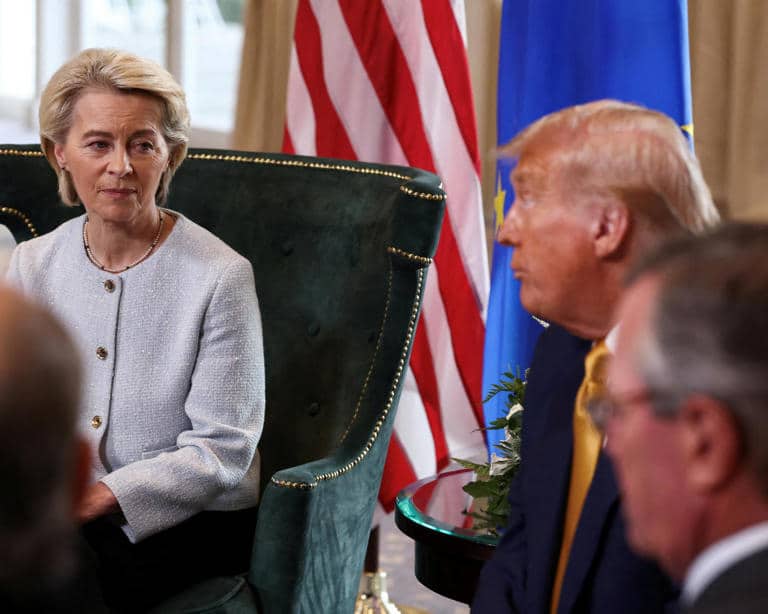 Von der Leyen Faces Fierce Criticism Over Trump Trade Deal at Turnberry