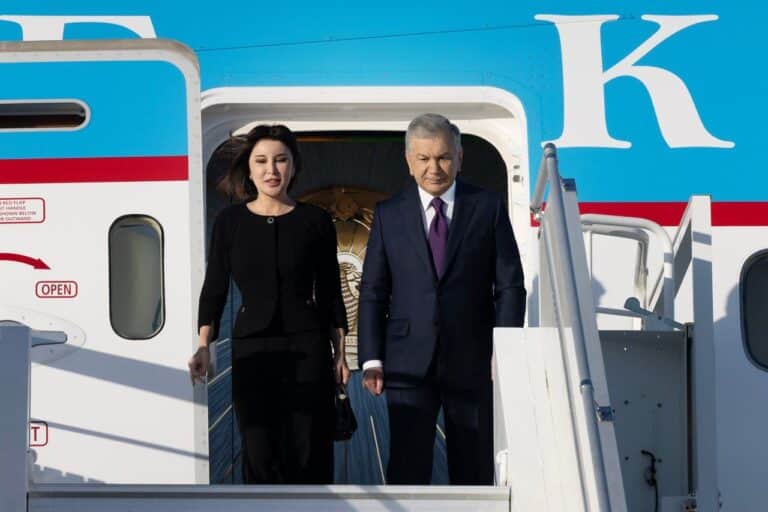 Shavkat Mirziyoyev AQShga yetib bordi — foto