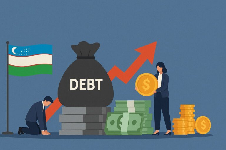 Госдолг Узбекистана за полгода вырос до $43,3 млрд
