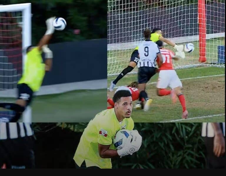 Brazilian Defender Goes Viral After Playing Goalkeeper in Portugal