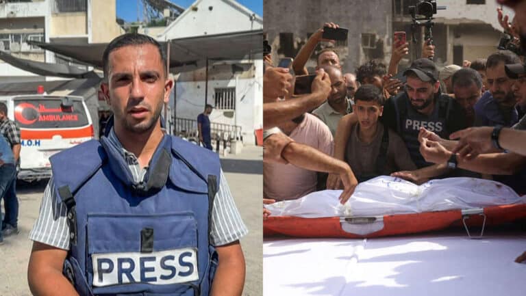 Global outrage over Gaza journalist deaths as Israel drops West Bank annexation plans