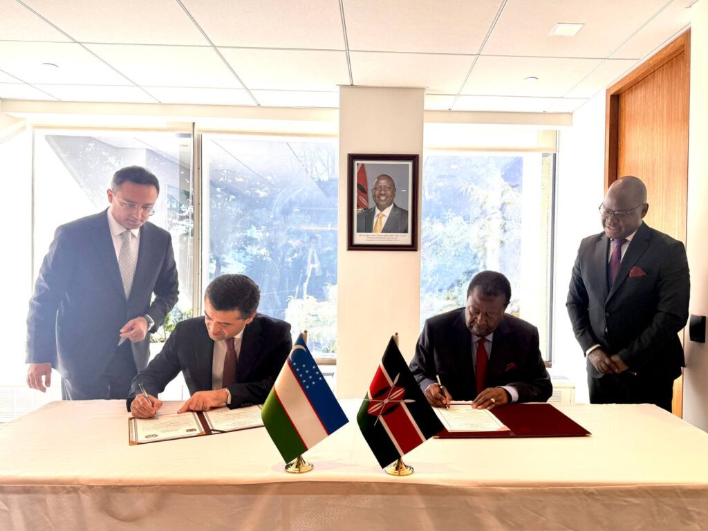 Uzbekistan Formalizes Diplomatic Relations with Kenya