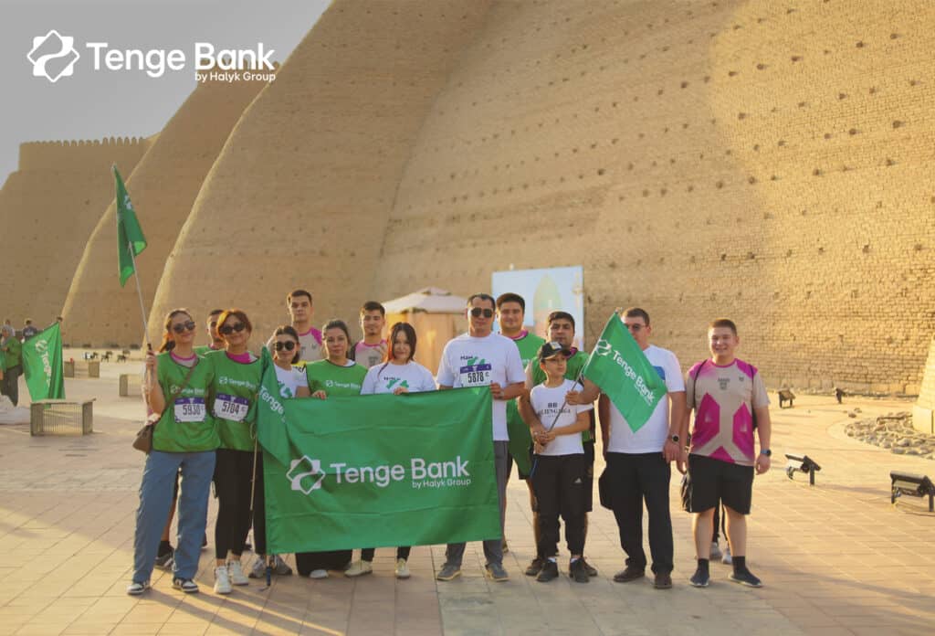 Tenge Bank в Bukhara Night Race: Ночь спорта, вдохновения и культурного единства