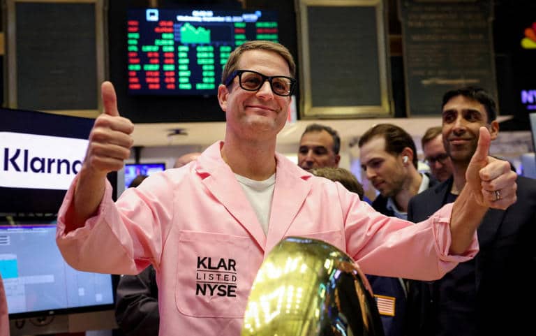 Klarna IPO creates dozens of millionaires as shares surge in New York debut