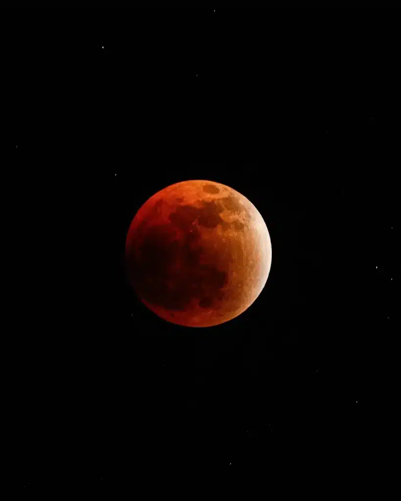 Lunar eclipse blood moon