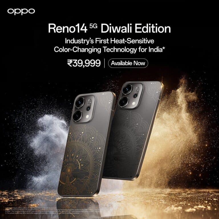 Oppo Reno 14 5G Diwali Edition taqdim etildi