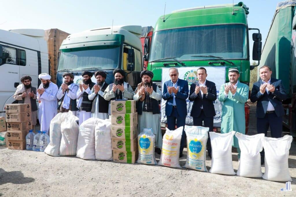 Uzbekistan Sends 265 Tonnes of Aid to Afghanistan