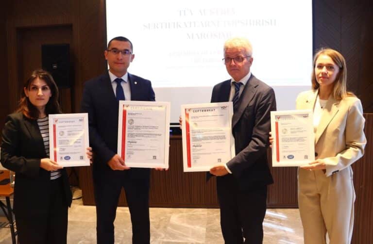 O‘zbekiston notarial palatasi ISO xalqaro sertifikatlarini qo‘lga kiritdi