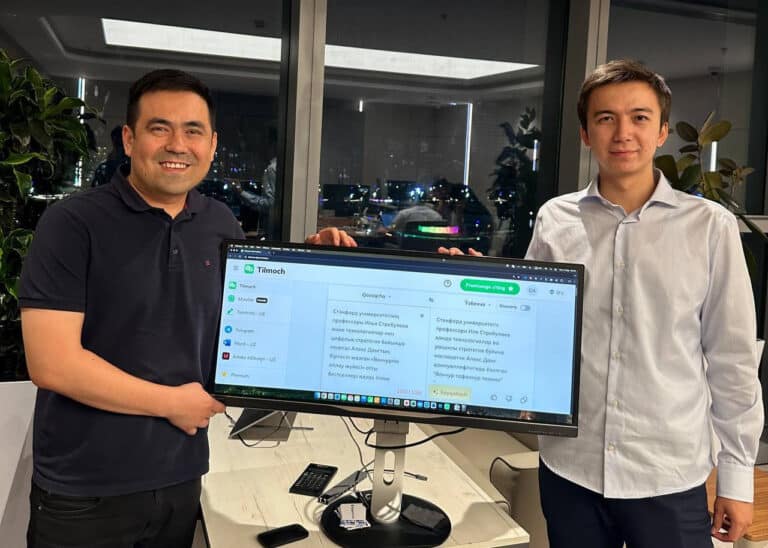 Tilmoch AI startapiga 150 ming dollar sarmoya kiritilmoqda
