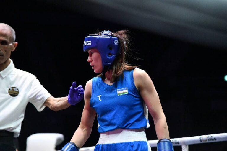Сабина Бобокулова завоевала бронзу на чемпионате мира по боксу в Ливерпуле