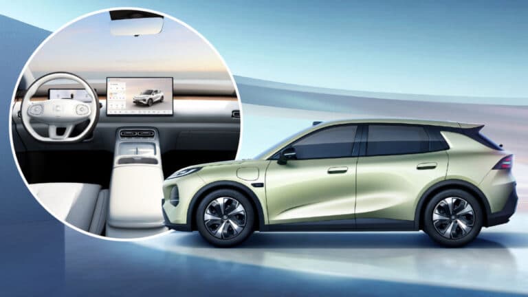 Changan Nevo Q05 elektromobilining yangi interyeri qanday dizaynga ega