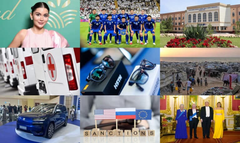 FIFA reytingi, Maryam Tillyaevaning onasi bilan aloqasi, Olmaliqda yangi texnika instituti hamda Trampning Britaniyaga tashrifi — 18-sentabr kungi muhim xabarlar dayjesti