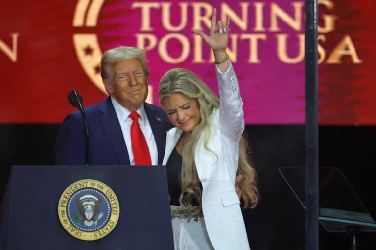 Donald Trump Calls Charlie Kirk ‘Martyr For Freedom’ And Blames Radical Left at Memorial Service