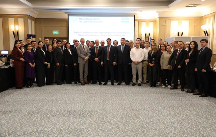 Regional Workshop in Tashkent Advances Biological Weapons Convention in Central Asia