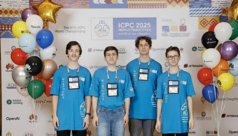 St Petersburg University Students Triumph at ICPC World Finals in Baku