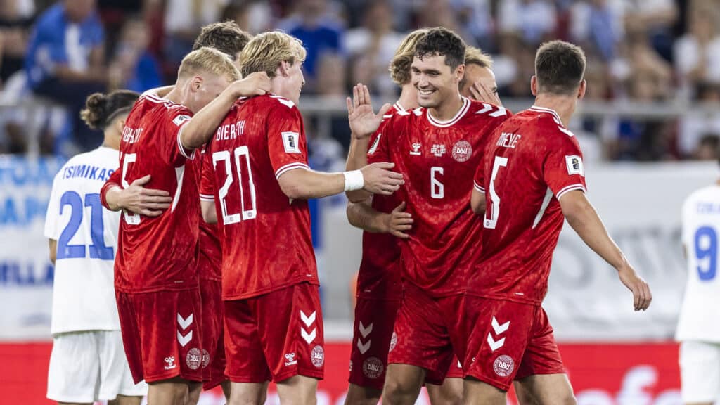 08.09.2025 - World Cup 2026 Qualifier at Stadio Georgios Karaiskakis in Greece - Greece vs. Denmark.

VM 2026 Kvalifikationskamp - Grækenland vs. Danmark
 
Photo: Anders Kjærbye - fodboldbilleder.dk