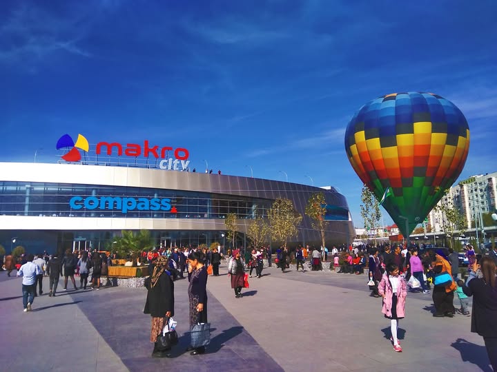 В столичном Compass произошел пожар