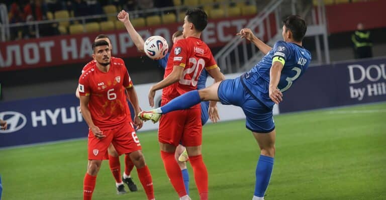 Македония ушла от поражения в игре с Казахстаном