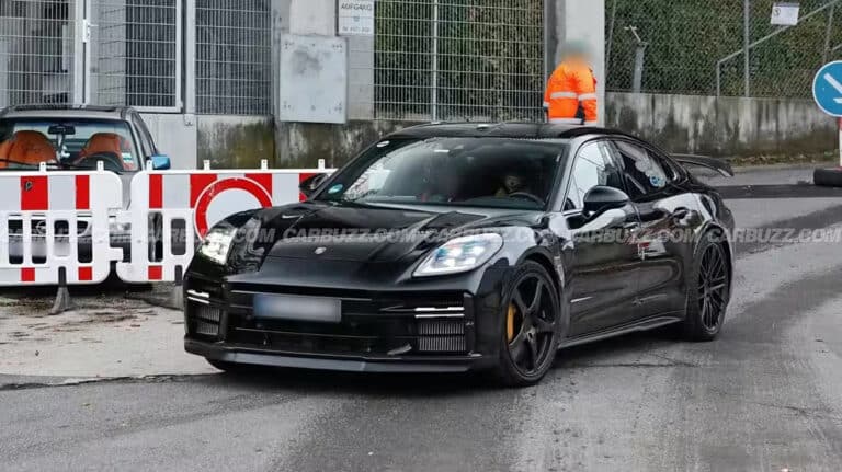 Porsche Panamera Turbo GT avtomobilining suratlari tarqaldi