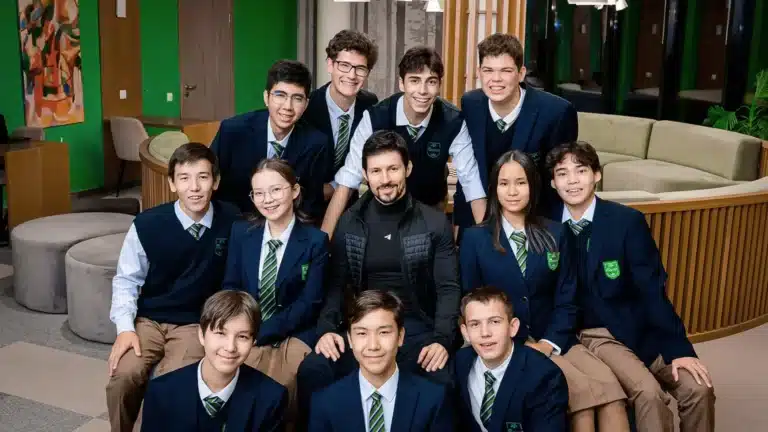 Pavel Durov Visits Kazakhstan, Meets Students Before Speaking at Digital Bridge 2025
