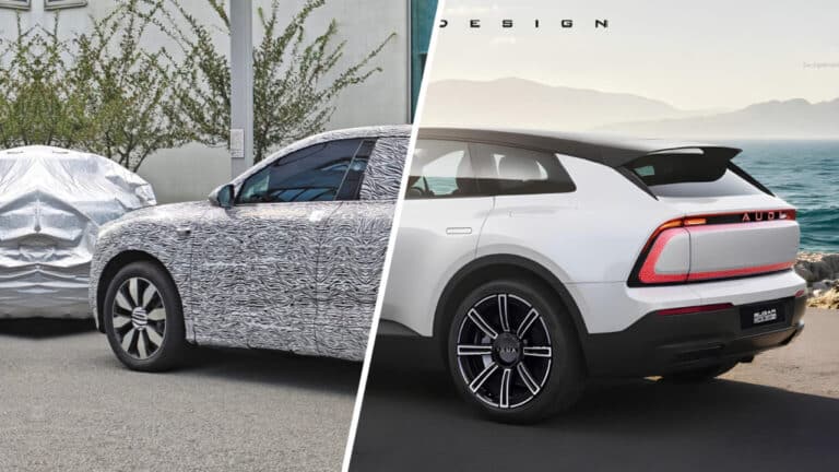 Yangi AUDI modeli sinovdan o‘tkazildi