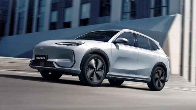 Geely EX5 elektromobili Buyuk Britaniya bozoriga kirib keldi