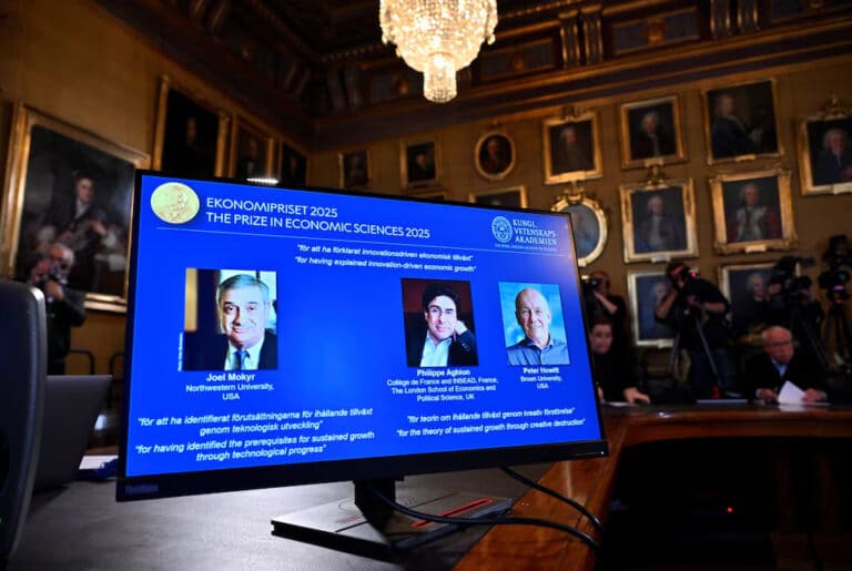 Mokyr, Aghion and Howitt Win 2025 Nobel Prize in Economic Sciences