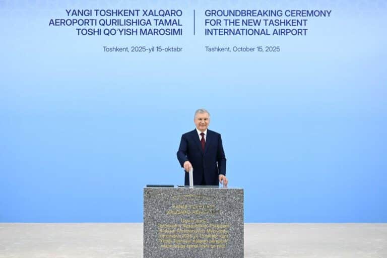 Prezident yangi Toshkent xalqaro aeroporti qurilishini boshlab berdi