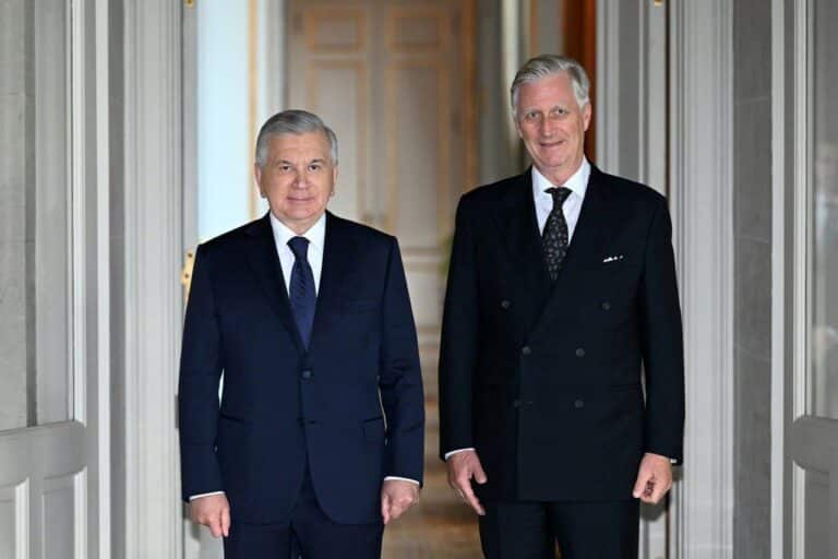 Prezident Shavkat Mirziyoyev Belgiya qirolini O‘zbekistonga taklif qildi
