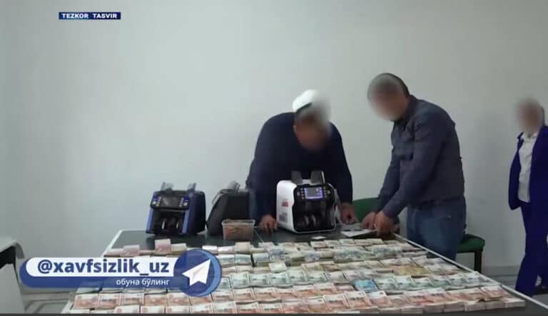 Toshkent viloyatida 5 mlrd so‘mdan ortiq valyutani Tojikistonga olib chiqish urinishiga chek qo‘yildi