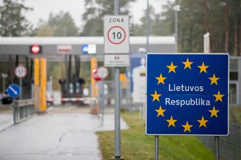 Litva Belarus bilan chegarasini yopdi