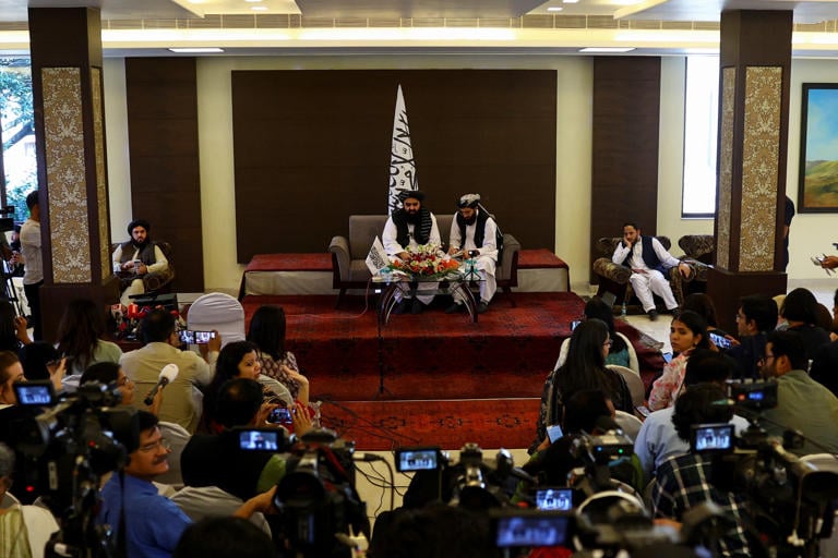 Taliban Minister Confronted Over Women’s Rights at Rare Delhi Press Conference