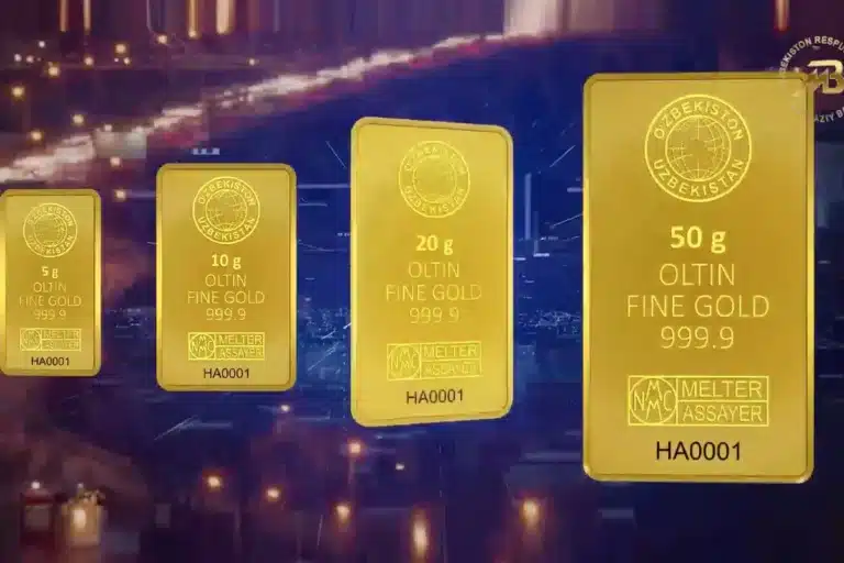 Uzbekistan's First Gold Vending Machine Installed in Tashkent