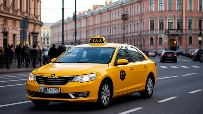 Sankt-Peterburgda migrantlarga taqiqdan so‘ng taksi narxlari keskin oshdi