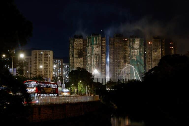 Hong Kong Tower Fire Kills 55, Investigation Targets Renovation Materials