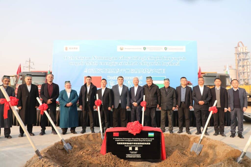 Uzbekistan’s Namangan Breaks Ground on $141.5 Mln Waste-to-Energy Plant