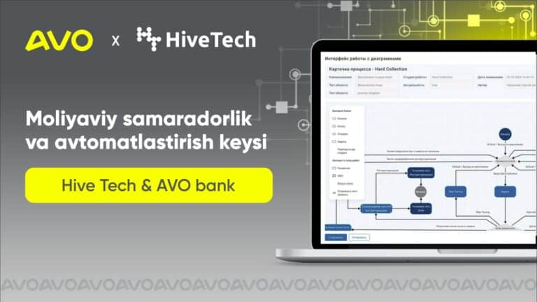 Moliyaviy samaradorlik va avtomatlastirish keysi: HiveTech × AVO bank
