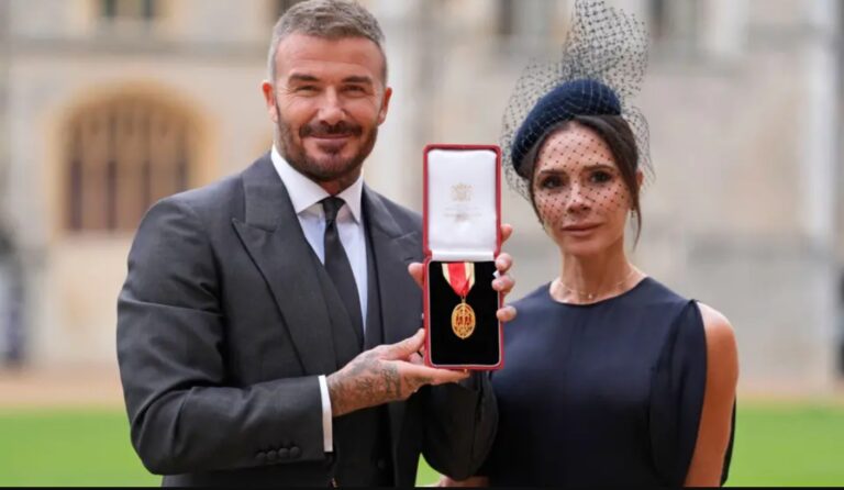 David Beckham Receives Knighthood from King Charles
