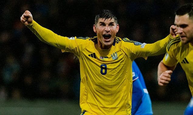 Украина обыграла Исландию и вышла в плей офф отбора ЧМ 2026