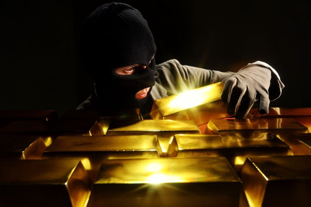 Кража золота