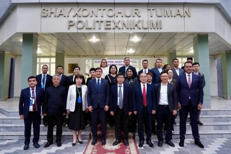 Toshkentda Xitoy–O‘zbekiston ustaxonalari ishga tushirildi