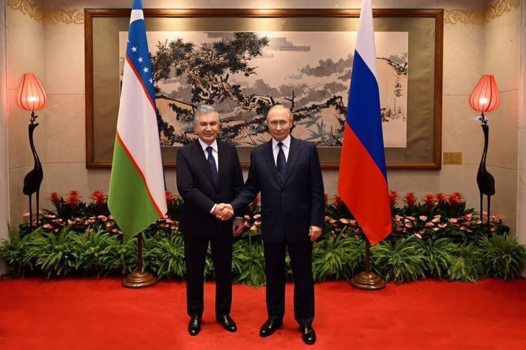 Путин и Мирзиёев