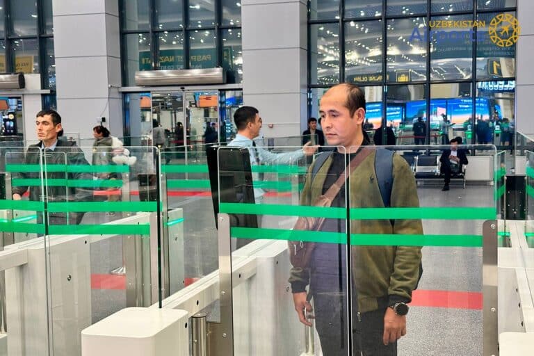 Toshkent xalqaro aeroportining kelish zalida E-Gate tizimi ishga tushdi