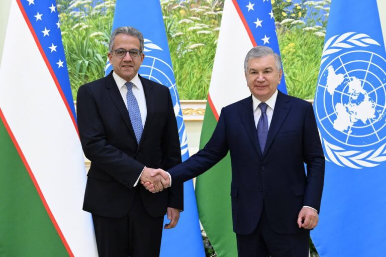 Prezident UNESCOning yangi bosh direktori bilan uchrashdi