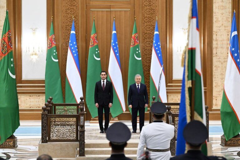 Turkmaniston prezidenti O‘zbekistonga davlat tashrifi bilan keldi