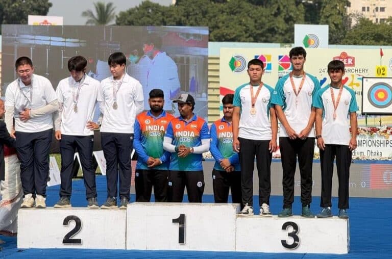 Узбекистанские лучники впервые завоевали медали чемпионата Азии